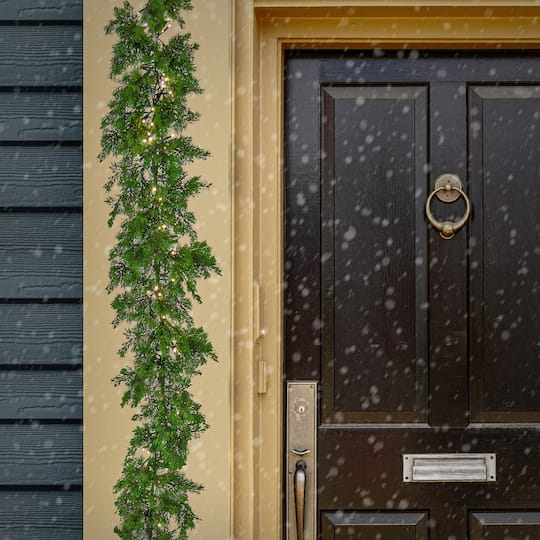 9ft. Pre-Lit Cedar Garland